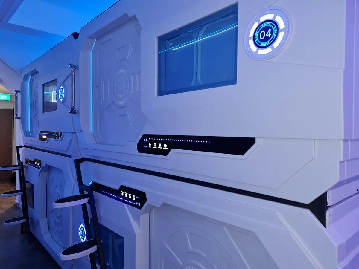 Galaxy Pods Capsule Hotel Boat Quay Singapore